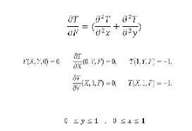 حل عددی مسئله انتقال حرارت ناپایای دو بعدی با مت لب(با سه روش مختلف)